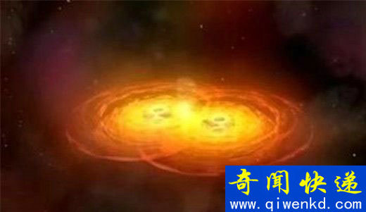 两个超级黑洞相撞是什么后果?太阳系被瞬杀