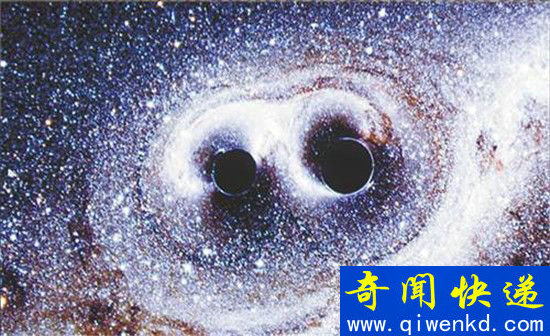 两个超级黑洞相撞是什么后果?太阳系被瞬杀