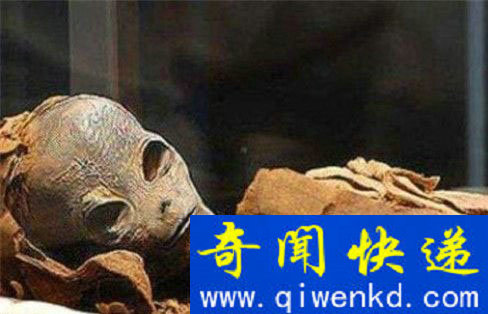 埃及金字塔中发现外星人木乃伊 长相诡异