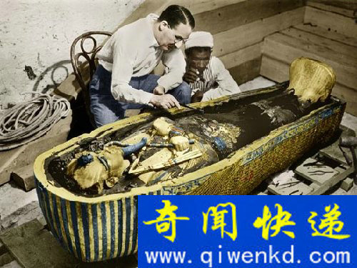 墓穴中笼罩着法老诅咒