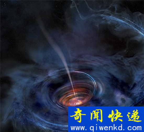 黑洞将恒星撕成碎片 此黑洞曾为休眠黑洞