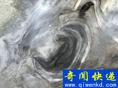 罗布泊卫星照片