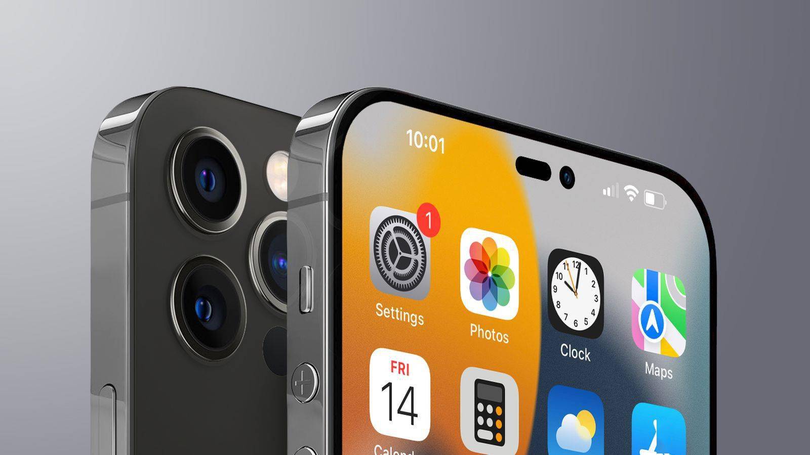 iPhone14 Pro叹号孔可显示为药丸形