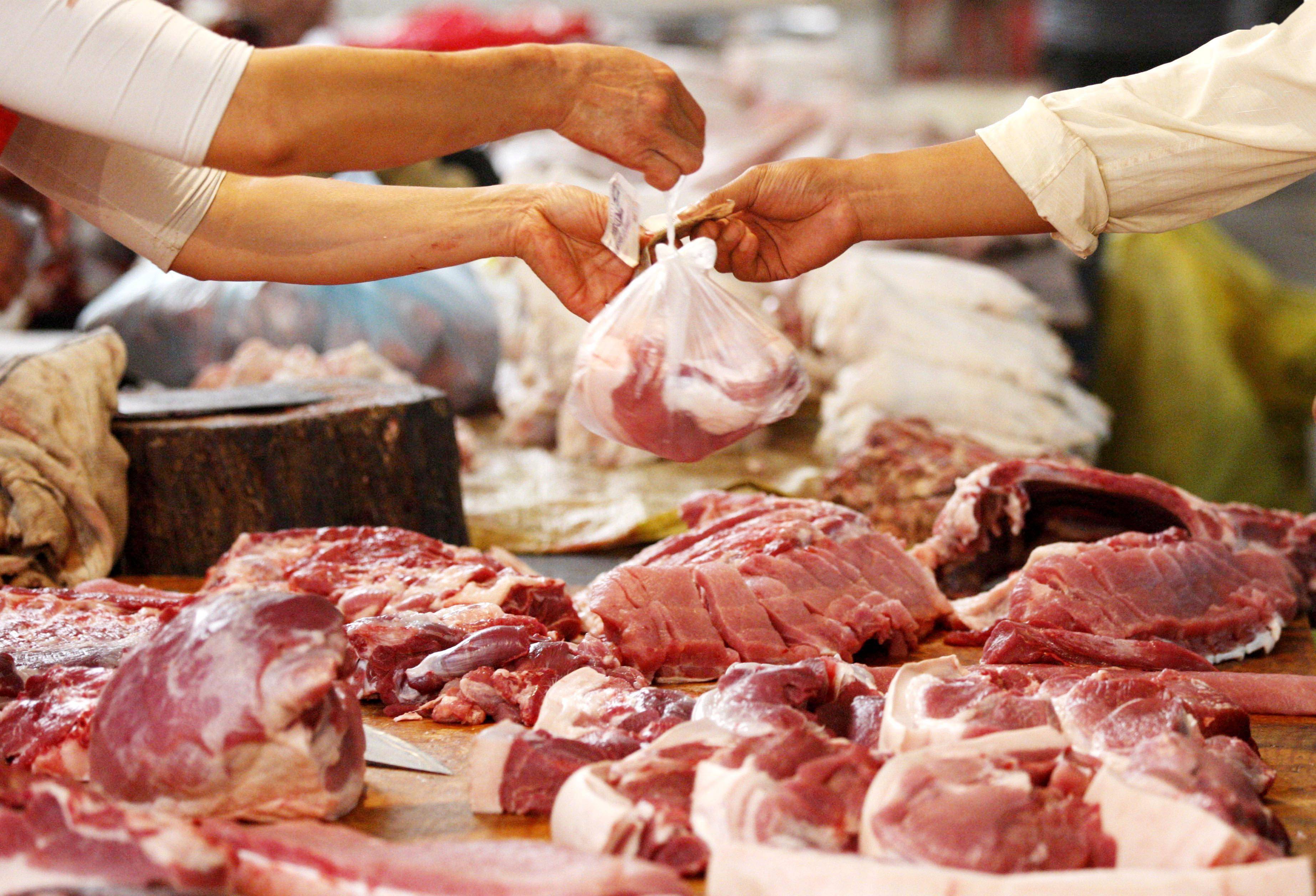 猪肉价格进入过度上涨一级预警区间