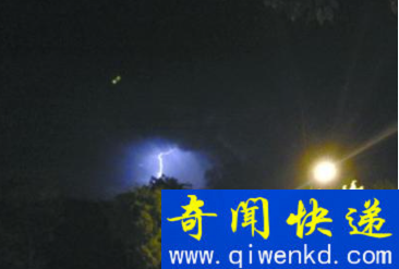 沈阳上空疑现ufo