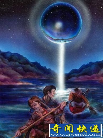 外星人绑架人类的画