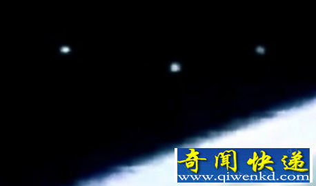 NASA拍到的ufo舰队