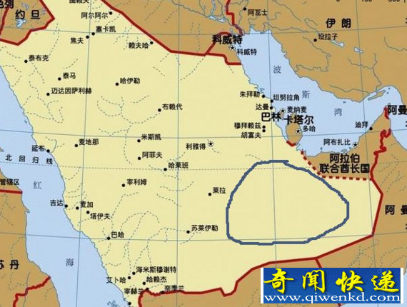 世界上最大的流动沙漠