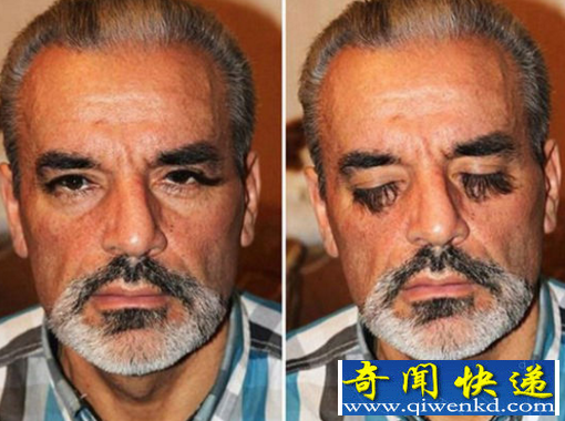 世界上眼睫毛最长的人