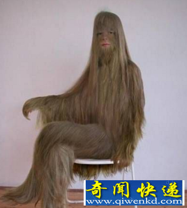 世界上毛最长的女人