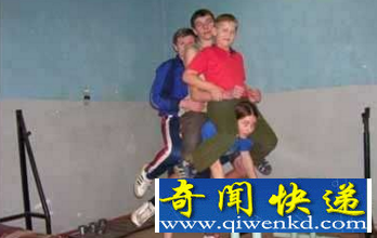 强壮的小女孩