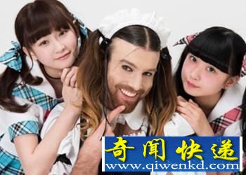 大叔扮美少女走红