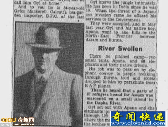 揭秘二战英国“象人”吉尔斯·马克雷尔:用象群拯救数百名难民
