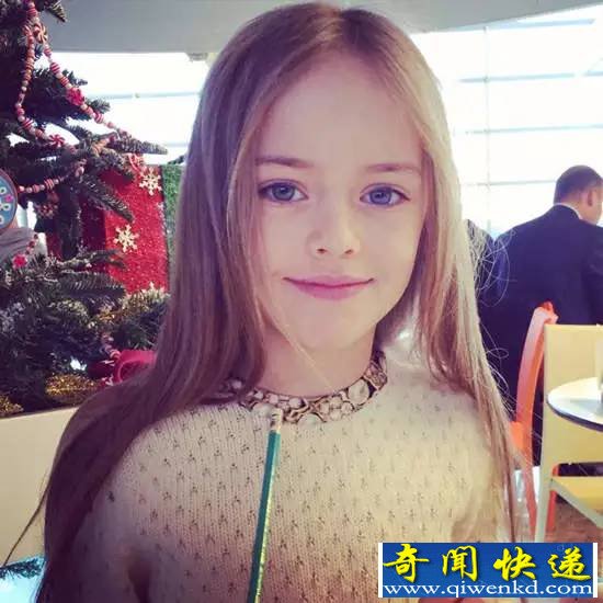 她只有九岁 已经成为世界第一美少女