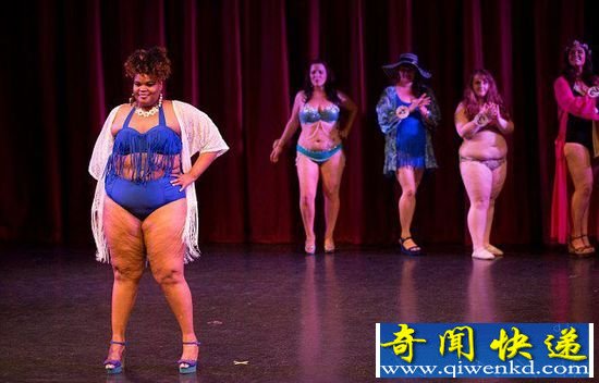 丰乳肥臀的诱惑 英国曲线小姐比赛亮瞎双眼