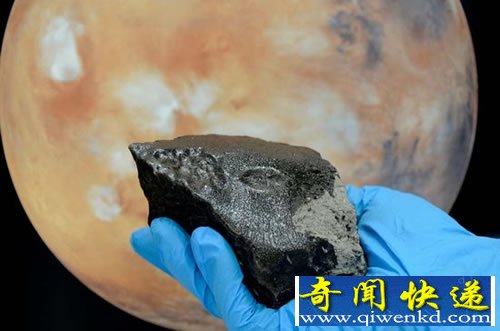 “新鲜”的火星陨石坠落到地球 证据表明曾有水体沉积的痕迹