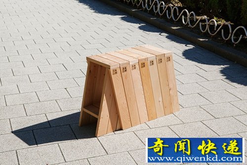 模块化的延伸 AA凳子以节省存储的空间