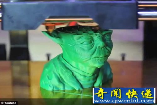 聪明的3D打印机 “尤达大师” 拥有令人吃惊的细节