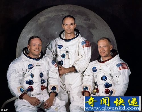 阿姆斯特朗历史上第一个登上月球并在月球上行走的人