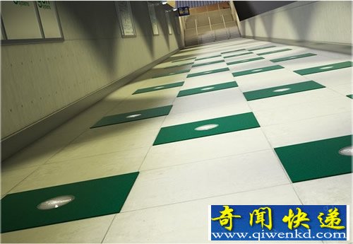 发电地砖 行人匆匆的脚步将是其发电的能量源