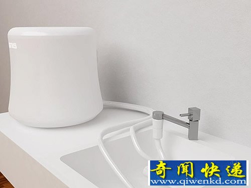 Mono 小巧紧凑的概念洗碗机 纯机械的运作