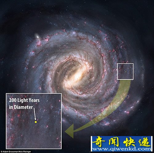无线电波在太空走了一个世纪 依旧在银河系