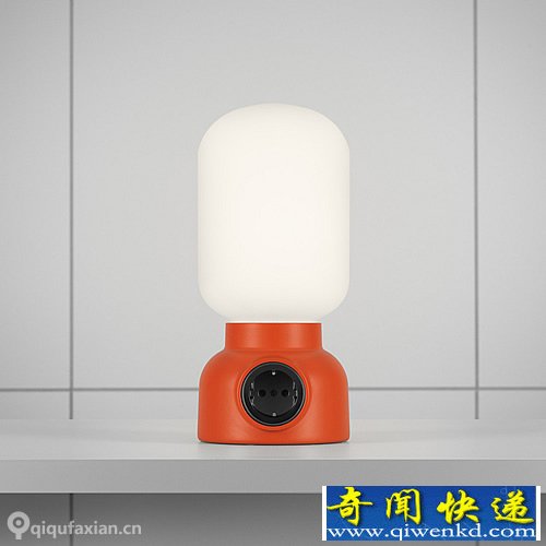 Plug台灯 集成插座 扩展更多可用的插座