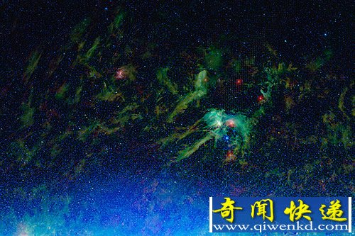 目前最大最详细的红外波段巡天图 270万张照片拼接而成