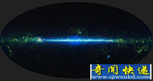 目前最大最详细的红外波段巡天图 270万张照片拼接而成