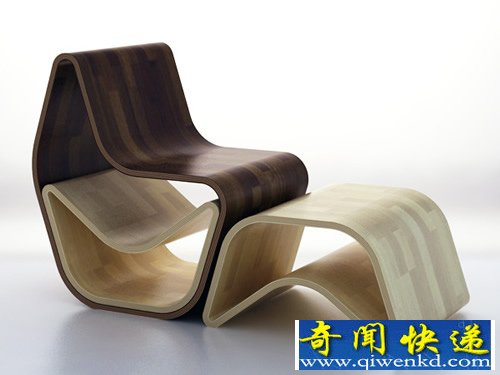GVAL椅子 像一件雕塑