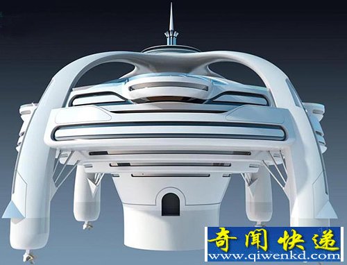水上浮岛乌托邦 有11层甲板的生活空间