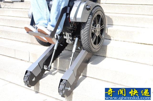 可爬楼梯的轮椅 可应对凹凸不平的路面