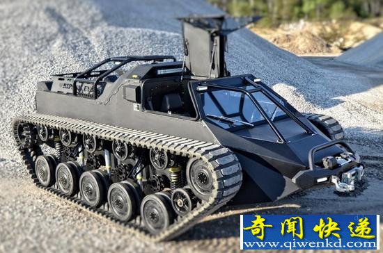 美国限量发售的民用型坦克Ripsaw EV2