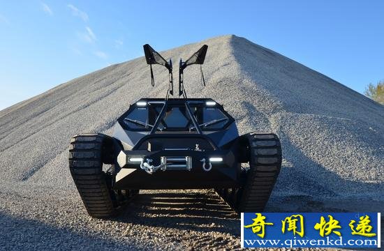 美国限量发售的民用型坦克Ripsaw EV2