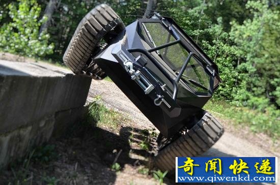美国限量发售的民用型坦克Ripsaw EV2