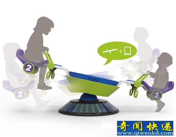 创意iPad跷跷板 娱乐+娱乐 让孩子玩的更开心