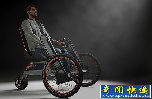 时尚轮椅创意设计 看起来好舒服的样子