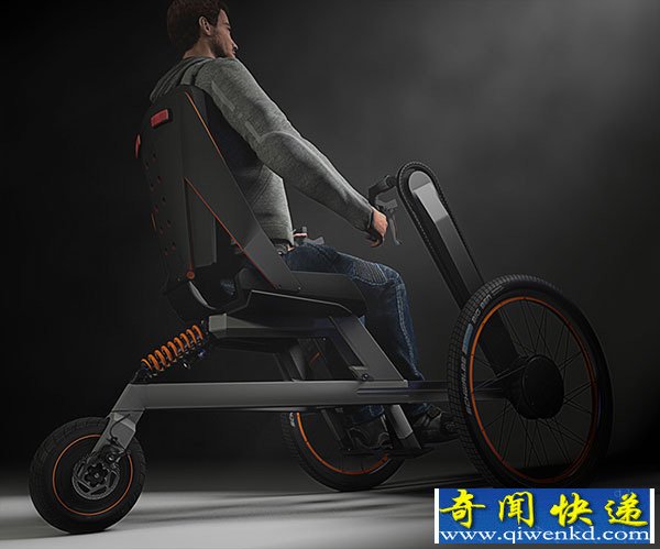 时尚轮椅创意设计 看起来好舒服的样子