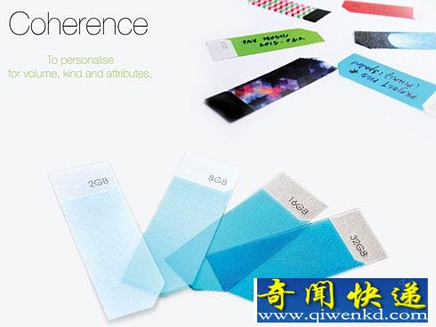 石墨烯U盘 只需要粘贴就可以读取与储存