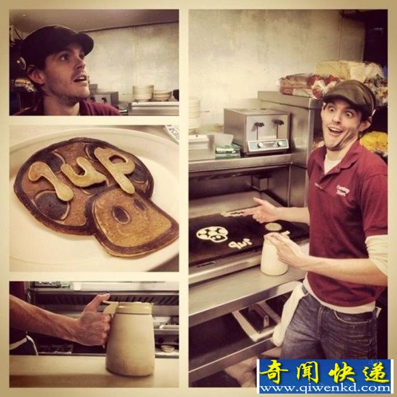 煎饼也疯狂 煎饼作画你还会吃么