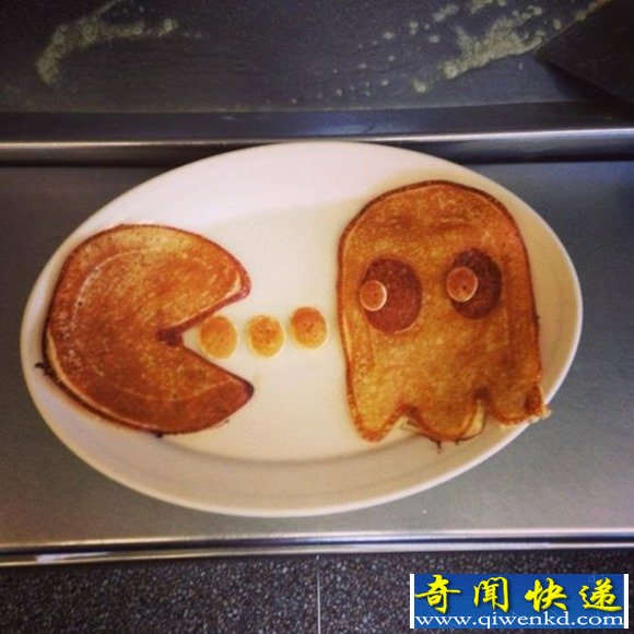 煎饼也疯狂 煎饼作画你还会吃么