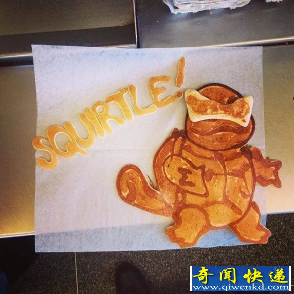 煎饼也疯狂 煎饼作画你还会吃么