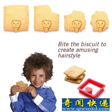 理发师饼干模具 边烘烤边吃饼干