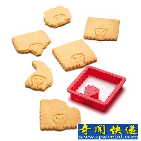 理发师饼干模具 边烘烤边吃饼干
