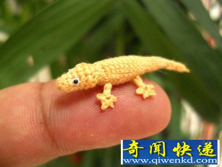 手工编织的迷你萌宠