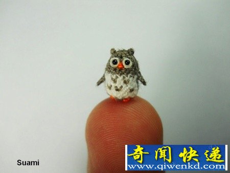 手工编织的迷你萌宠
