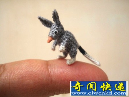 手工编织的迷你萌宠