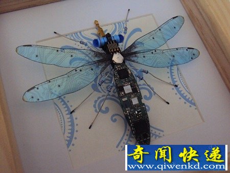 漂亮的“电子昆虫”