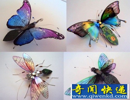 漂亮的“电子昆虫”