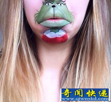 有趣的嘴巴绘画
